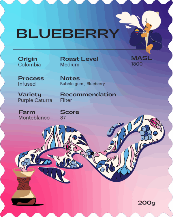 BLUEBERRY INFUSED (200 G) - Image 2