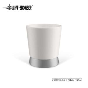 MHW CERA Series Ceramic Cup-240ml White